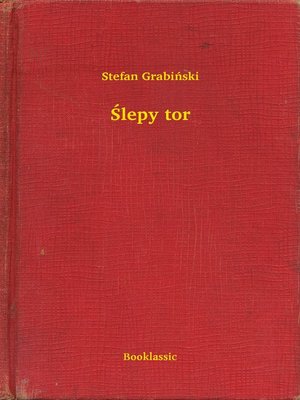 cover image of Ślepy tor